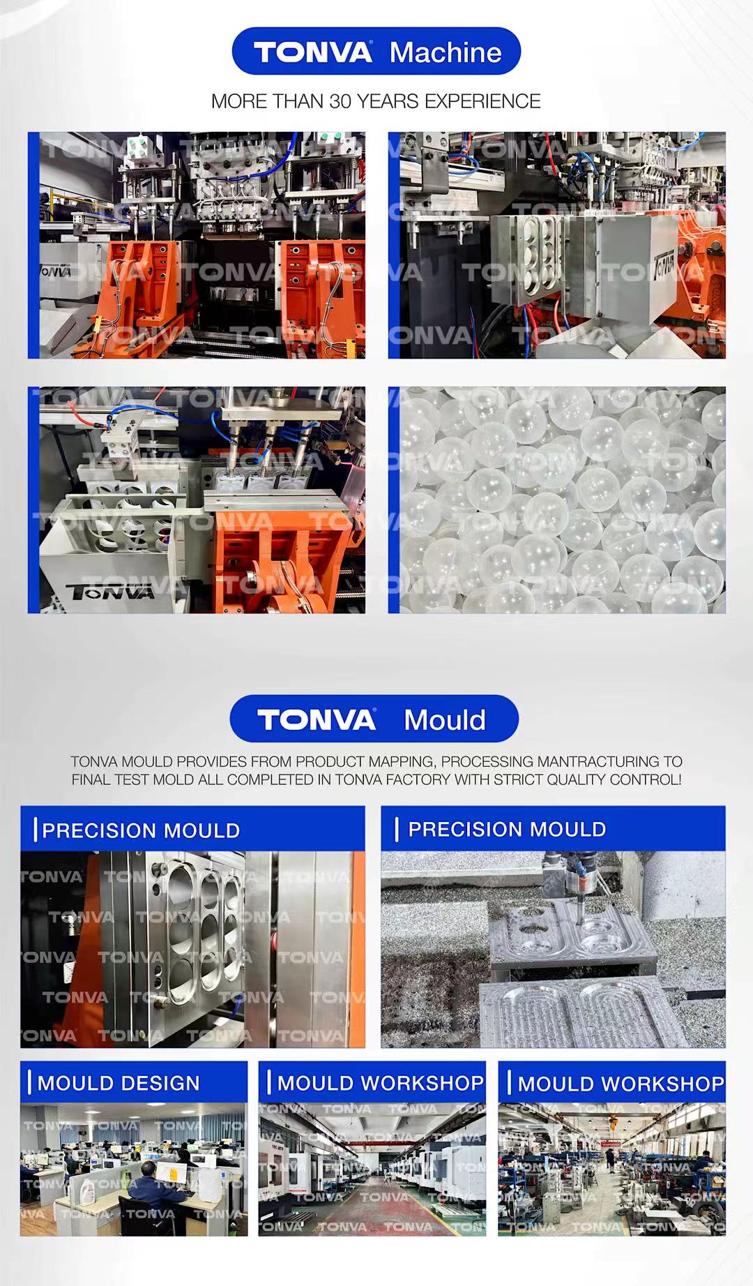 Plastic toys ocean ball blow molding machine with high output